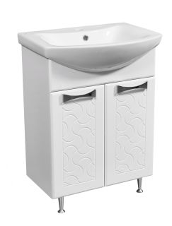 Тумба под раковину Stella Polar Ванда 60см белый SP-00000201